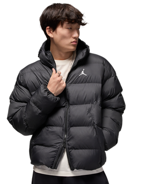 Puffer Herren Jacken - Schwarz - Größe S - Down Black S