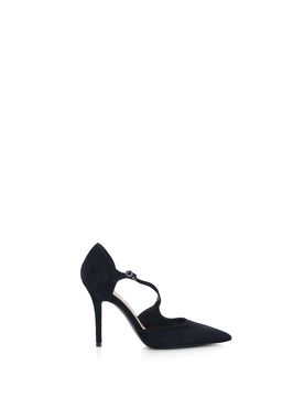 Guess Décolleté in pelle NERO 41