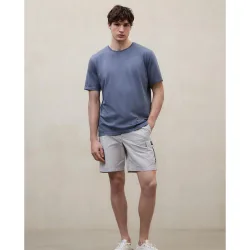 Pantalón corto cargo de hombre de tiro medio regular fit