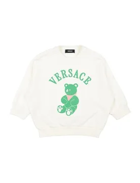 Sweatshirt Unisex Weiß 10,12 Unisex - Versace Young - FashionsVida