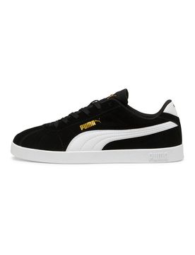 Sneakers nere in suede con logo oro Club II 44½