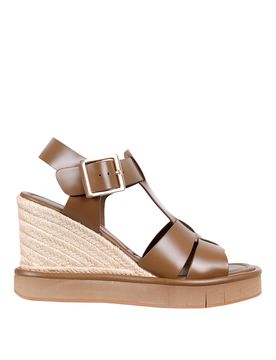 Sandalo espadrillas in pelle elie