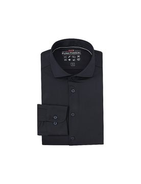 Camisa de jersey Slim Fit azul oscuro 43