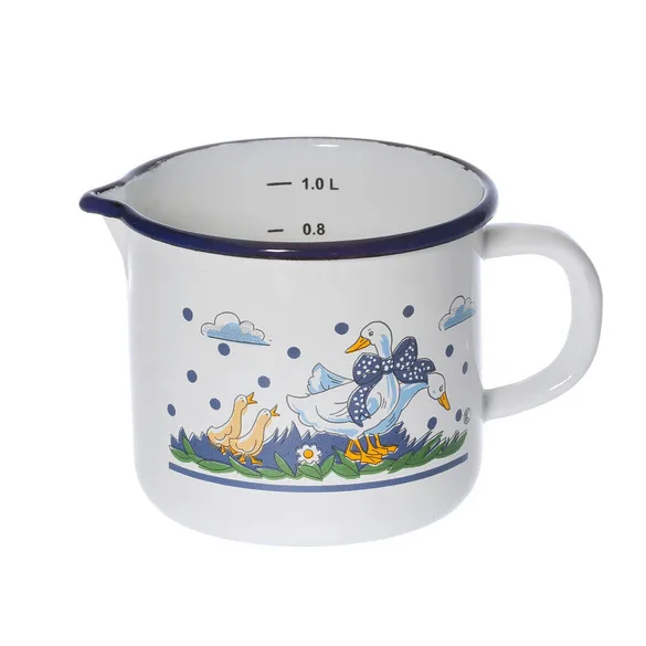 Milchtopf Ø 12 cm mit Ausguss Gänseglück - KARL KRÜGER - FashionsVida