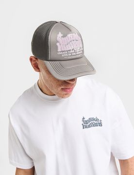 Womens Cappellino Studios Trucker - Grigio, grigio grigio Donna taglia One Size