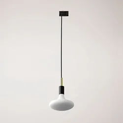 Cables Lampe Suspendue Sans Ampoule Strap Track Stucchi Black / Brass One Size