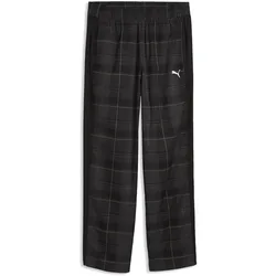 Pantalon De Survêtement T7 Relaxed Tartan Woven Op Puma Black XS