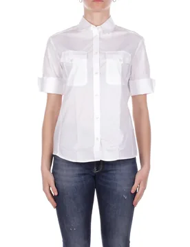 Donna camicia ncwa252600 szgrb001 camicia m\c bianco - Fay - FashionsVida