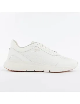 Mens Titanis Sneakers - White Textile - Size Uk 11 - BOSS - FashionsVida