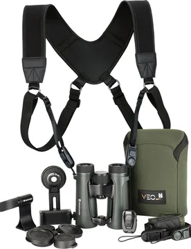 Kit de Prismáticos ED 8x42 Veo HD IV 8420BDL DLX - Vanguard - FashionsVida