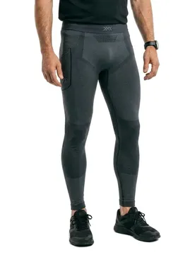 Leggings Xceed Run X Black / Rhino Grey XL