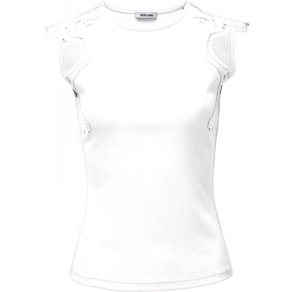 Top con encaje de mujer - Salsa Jeans - FashionsVida