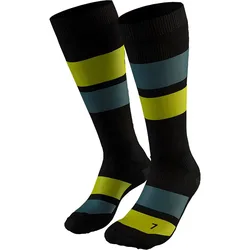 Chaussettes Longues Ft Graphic Black Out / Stripes EU 43-46 Homme
