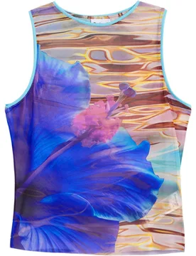 Camiseta de mujer flor aguas - Desigual - FashionsVida
