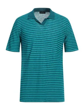 Polo Hombre Verde agua profundo 52 Hombre - Roberto collina - FashionsVida