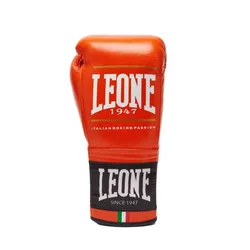 Gants De Boxe En Cuir Synthétique Shock Plus Orange 10 oz