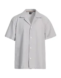 Boss Camisa Hombre Gris L,S Hombre