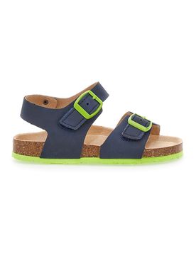 Sandali Blu con Fibbie 16210 28