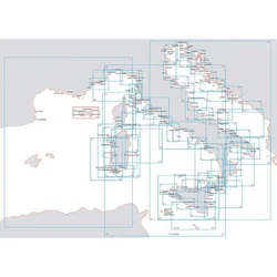 Piombino-monte Argentario Marine Charts One Size unisex