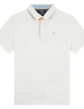 Polo à Manches Courtes Clidepol Arctique / White L