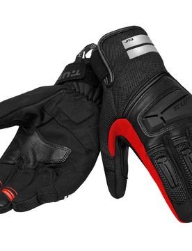 Guanti Moto T-UR T922HU G FIVE HYDROSCUD Nero Rosso taglia S