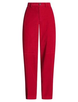 Pantalones Mujer Rojo 32,34,36 Mujer