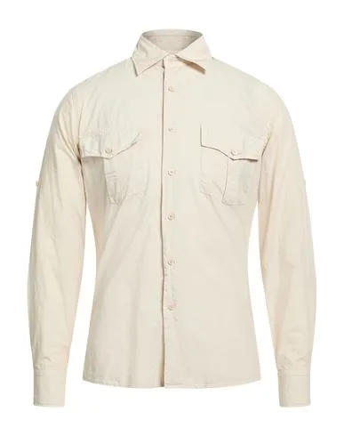 Hemd Herren Beige S Herren - ALESSANDRO GHERARDI - FashionsVida