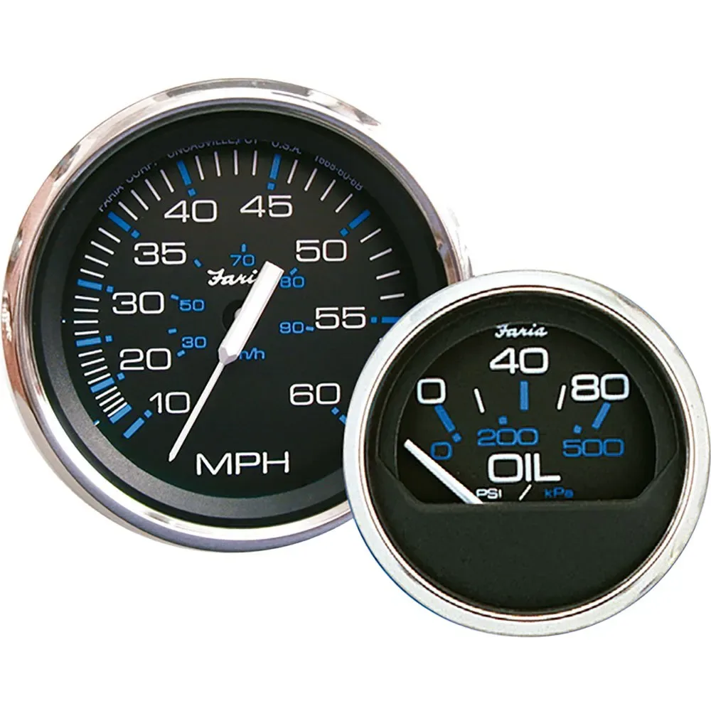 Mph Speedometer Chesapeake Black One Size unisex - Faria - FashionsVida