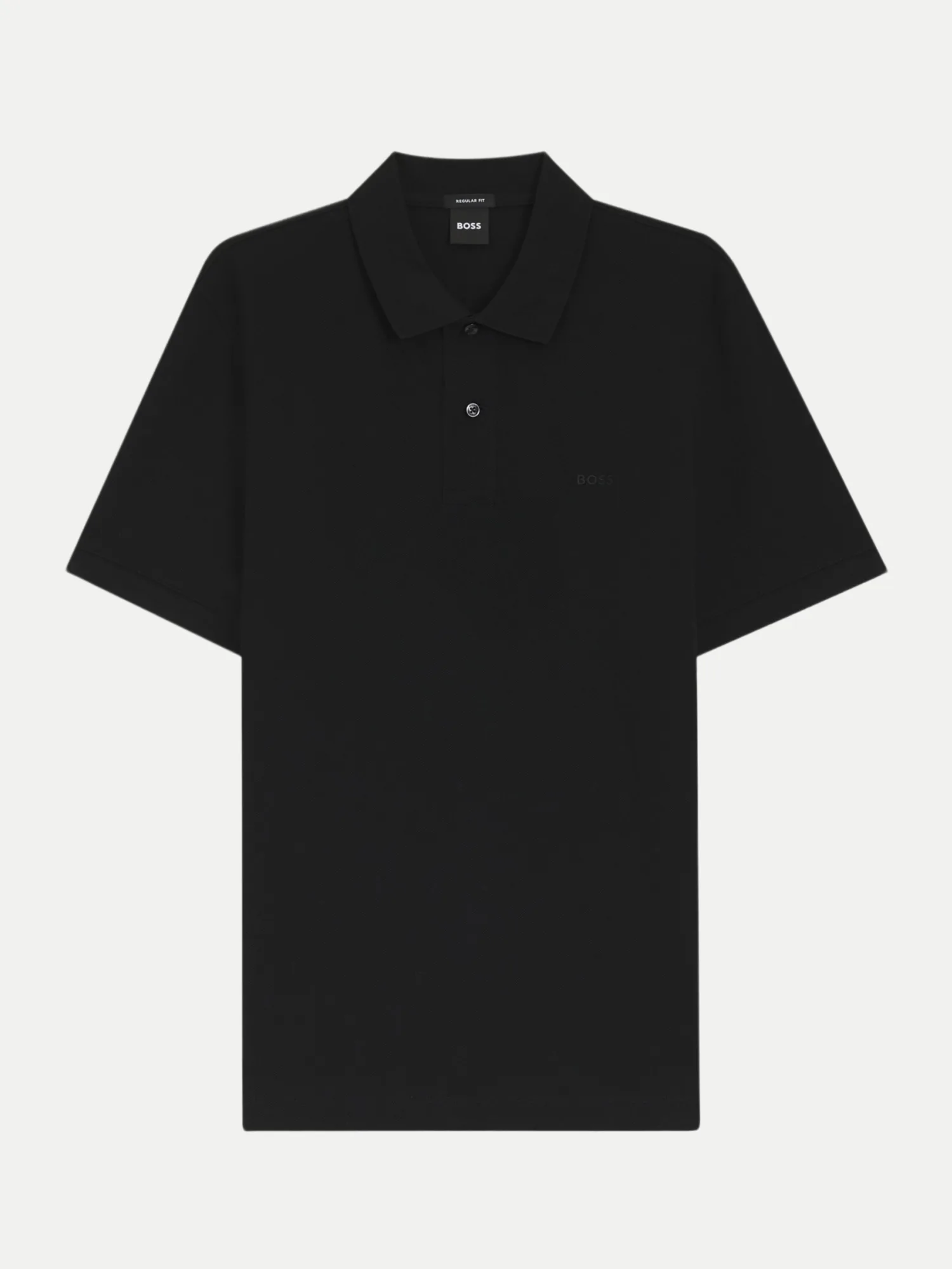 Black Poloshirt Pallas Schwarz S - BOSS - FashionsVida