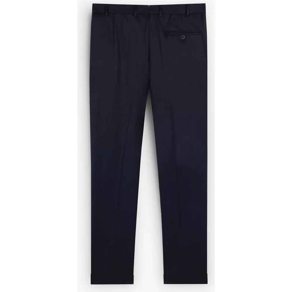 Pantalón de traje de hombre regular fit de lana - Scalpers - FashionsVida