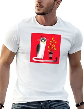 SNACK CAT T-Shirt t shirts for man pack cotton man t shirts high quality luxury brand funny t shirts cotton T-shirt - Aliexpress - FashionsVida