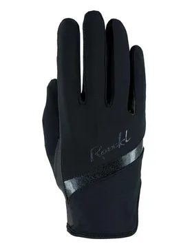 Damen Reithandschuhe LORRAINE black 7,0 - roeckl - FashionsVida