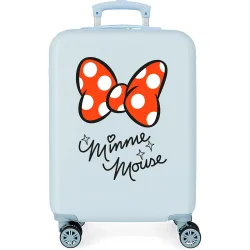 Maleta de cabina infantil Minnie Good Vibes Only rígida con capacidad 34 L