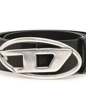 Cinturón unisex de piel con hebilla metálica - Diesel - FashionsVida