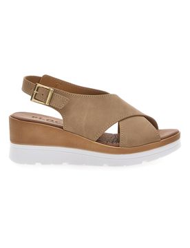 Sandali beige con Platform 1107704 37