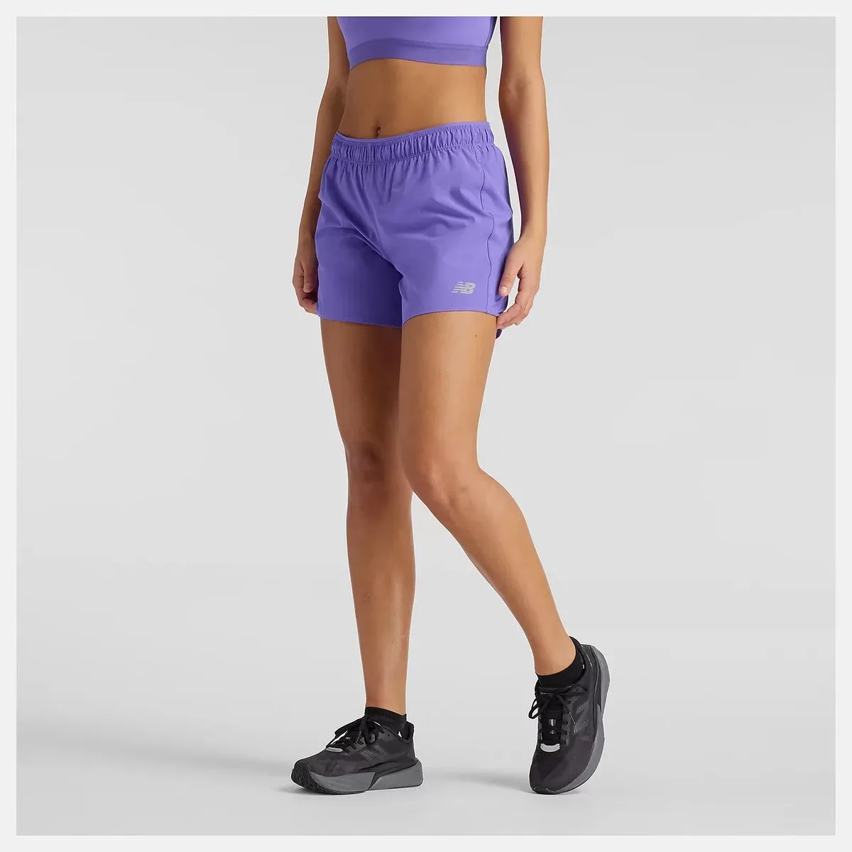 New Balance RC 5" Damen Shorts, L - Balance - FashionsVida