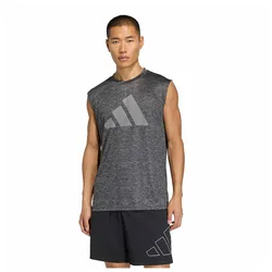 T-shirt Sans Manches Workout Essentials Brandlove Grey Six Mel / Grey Four M