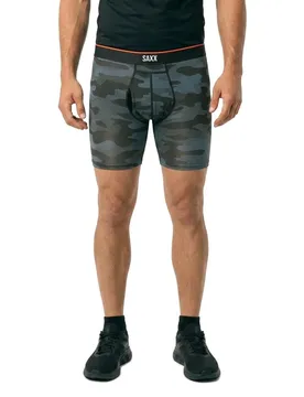 Boxers Multi-sport Mesh Brief Fly Remote Camo / Faded Black 2XL
