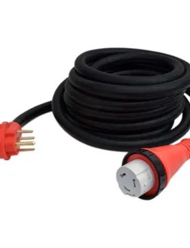 Female Lock Ring Power Cable 7.62 M Black 50A unisex - Valterra - FashionsVida