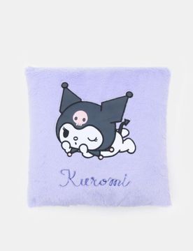 Cuscino in eco-pelliccia Kuromi - lavanda