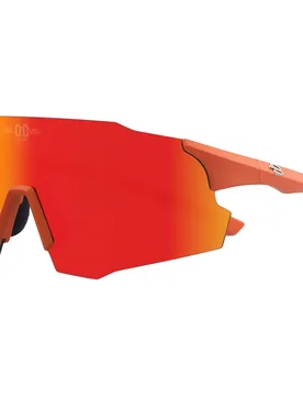 Occhiali Da Sole Stelvio Matte Orange / Red Mirror - Bloovs - FashionsVida