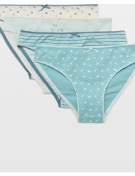 Pack 4 bragas happy day - Easy Wear - FashionsVida