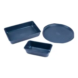 Backformen-Set „Diamant“, 3-teilig blau