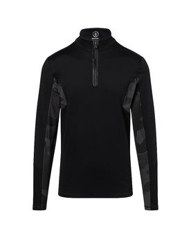 Zipshirt de sous-vêtement Florians noir 52