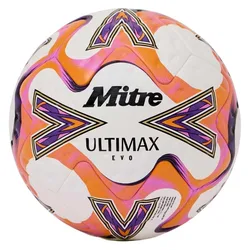 Ballon De Football Ultimax Evo 26 White / Orange / Purple 5 unisex