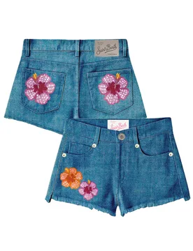 Pantaloncini donna - musa denim shorts - n.d - MC2 SAINT BARTH - FashionsVida
