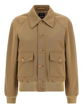 A.P.C. Giacca In Cotone E Lana