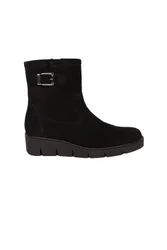 Women's 'Entrust' Low Wedge Ankle Boots in Black Size: 5 - Black - Size: 5