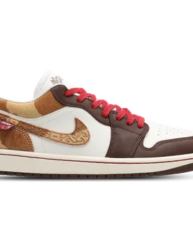 Low Men's Sneakers - White - Size 9.5 - Leather - White - Size: 9.5 - Jordan - FashionsVida