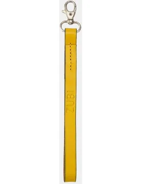 Tirador mostaza de piel - Zubi - FashionsVida